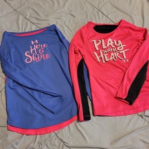 Girls under armour shirts